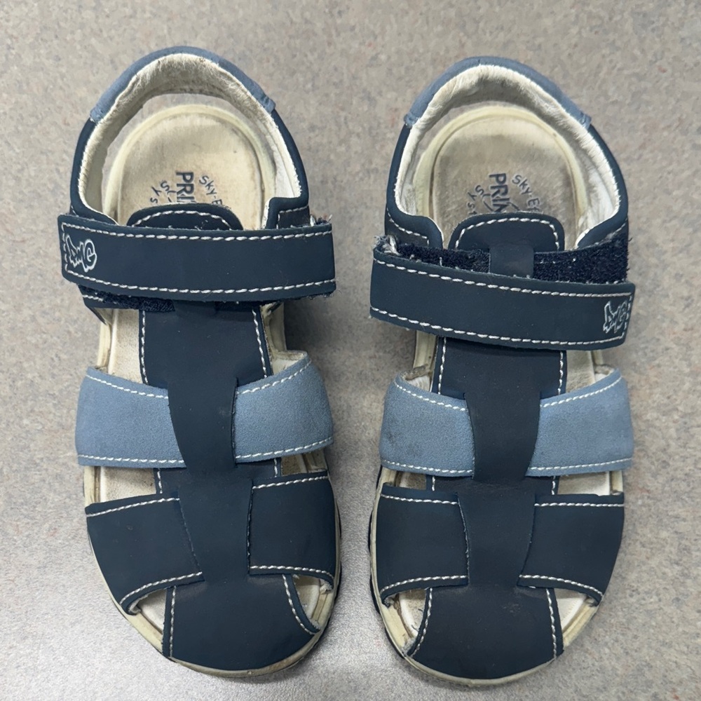 Primigi Boys' Sandals in Dark Blue and Light Gray